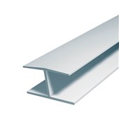 DEN BRAVEN Spojovací profil H š. 12,5mm, délka 2m, bílá